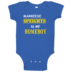 Marreese Speights Homeboy Basketball Hockey Baseball Football Baby One Piece