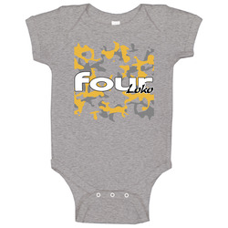 Four Loko Beer Orange Baby One Piece Four Loko Beer Orange Baby One Piece