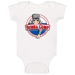 Bubba Gump Shrimp Co Los Angeles Restaurant Cool Baby One Piece Bubba Gump Shrimp Co Los Angeles Restaurant Cool Baby One Piece