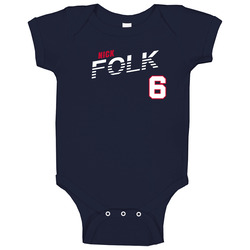 Nick Folk 6 Favorite Player Fan Baby One Piece Nick Folk 6 Favorite Player Fan Baby One Piece