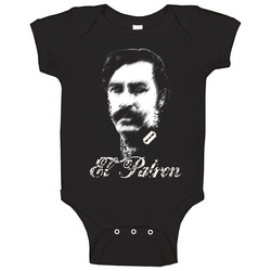 Pablo Escobar Drug Lord Baby One Piece