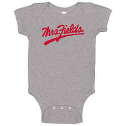Mrs Fields Cookies Popular Bakery Desserts Raglan Baby One Piece Mrs Fields Cookies Popular Bakery Desserts Raglan Baby One Piece