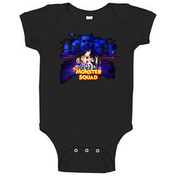 Monster Squad funny retro (3).jpg Baby One Piece