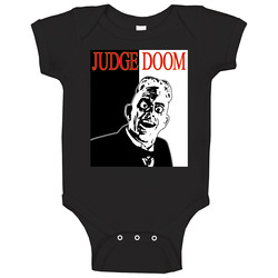 Judge Doom Who Framed Roger Rabbit Baby One Piece Judge Doom Who Framed Roger Rabbit Baby One Piece