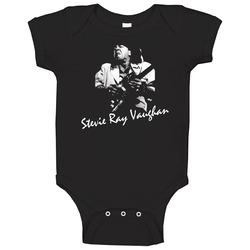Stevie Ray Vaughan Baby One Piece Stevie Ray Vaughan Baby One Piece