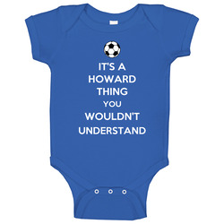 Tim Howard Usa Gk Keep Calm Football Soccer World Cup Baby One Piece