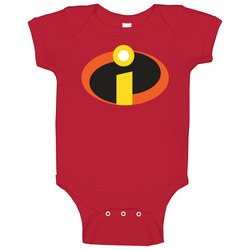 The Incredibles Logo Costume Halloween Baby One Piece The Incredibles Logo Costume Halloween Baby One Piece