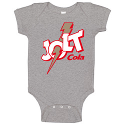 Jolt Cola Retro Baby One Piece Jolt Cola Retro Baby One Piece