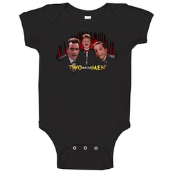 Two And A Half Men Charlie Sheen Baby One Piece Two And A Half Men Charlie Sheen Baby One Piece
