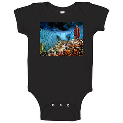 Parting Red Sea During Exodus The Ten Commandments 1956 Movie Baby One Piece Parting Red Sea During Exodus The Ten Commandments 1956 Movie Baby One Piece
