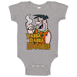 Yabba Dabba Doobie Flinstones Funny Stoner Weed Pot Kush Enthusiast Baby One Piece Yabba Dabba Doobie Flinstones Funny Stoner Weed Pot Kush Enthusiast Baby One Piece