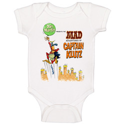 Don Martin The Mad Adventures Of Captain Klutz Baby One Piece Don Martin The Mad Adventures Of Captain Klutz Baby One Piece