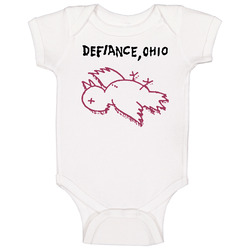 Defiance Ohio Punk Retro Baby One Piece Defiance Ohio Punk Retro Baby One Piece