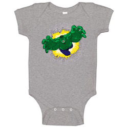 The Incredible Hulk Super Hero Baby One Piece The Incredible Hulk Super Hero Baby One Piece
