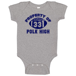 Al Bundy Married With Children Polk High Baby One Piece Al Bundy Married With Children Polk High Baby One Piece