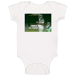 Young Andy Reid Punt Pass Kick Contest 1971 Baby One Piece Young Andy Reid Punt Pass Kick Contest 1971 Baby One Piece