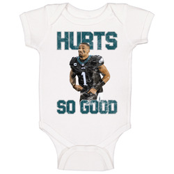 Jalen Hurts So Good Worn Look Baby One Piece Jalen Hurts So Good Worn Look Baby One Piece