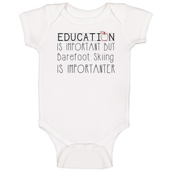 Barefoot Skiing Is Important Sports Hobbies Baby One Piece