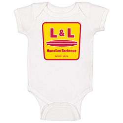 L&l Hawaiian Barbecue Baby One Piece L&l Hawaiian Barbecue Baby One Piece
