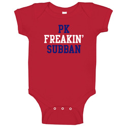 Pk Freakin Subban Montreal Hockey Player Sports Fan Baby One Piece