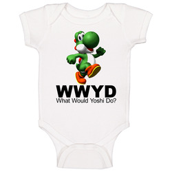 What Would Yoshi Do Super Mario Baby One Piece What Would Yoshi Do Super Mario Baby One Piece