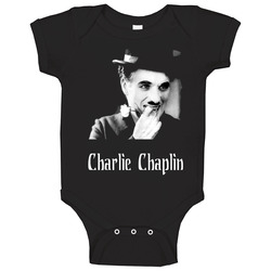 Charlie Chaplin Movie Baby One Piece Charlie Chaplin Movie Baby One Piece