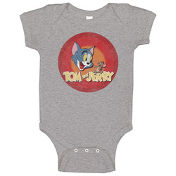 Tom And Jerry Vintage Tv Show Baby One Piece Tom And Jerry Vintage Tv Show Baby One Piece