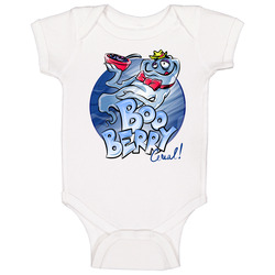 Boo Berry 70s Cereal Retro Baby One Piece Boo Berry 70s Cereal Retro Baby One Piece