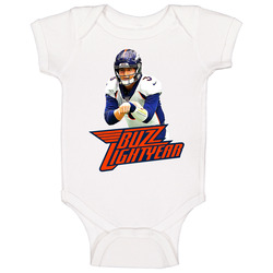 Drew Lock Denver Football Buzz Lightyear Baby One Piece Drew Lock Denver Football Buzz Lightyear Baby One Piece