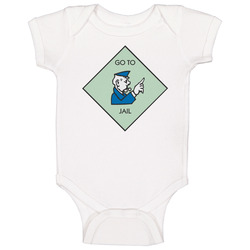 Monopoly Go To Jail Board Game Space Group Halloween Costume Baby One Piece Monopoly Go To Jail Board Game Space Group Halloween Costume Baby One Piece