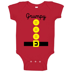 Grumpy Snow White And The Seven Dwarfs Halloween Costume Baby One Piece Grumpy Snow White And The Seven Dwarfs Halloween Costume Baby One Piece