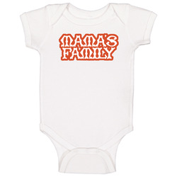 Mama's Family Retro 80s Tv Show Logo Fan Baby One Piece Mama's Family Retro 80s Tv Show Logo Fan Baby One Piece