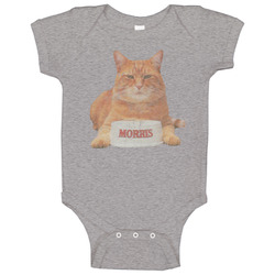 Morris Vintage 80s Grumpy Cat Baby One Piece Morris Vintage 80s Grumpy Cat Baby One Piece