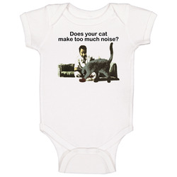 It's Always Sunny In Philadelphia Cat Noise Kitten Mittens Baby One Piece