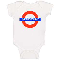 London Underground Tee Baby One Piece London Underground Tee Baby One Piece