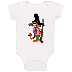 Punkin Puss Retro Cartoon Character Baby One Piece Punkin Puss Retro Cartoon Character Baby One Piece