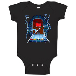 Domo Kun Guitar Hero Baby One Piece Domo Kun Guitar Hero Baby One Piece