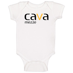 Cava Mezze Popular Washington Restaurant Baby One Piece Cava Mezze Popular Washington Restaurant Baby One Piece