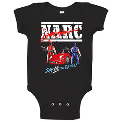 Narc Arcade Retro Video Game Baby One Piece Narc Arcade Retro Video Game Baby One Piece