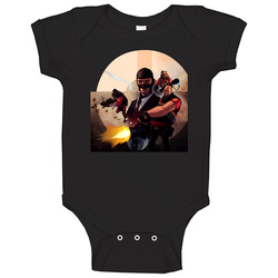 Team Fortress 2 Video Game Baby One Piece Team Fortress 2 Video Game Baby One Piece