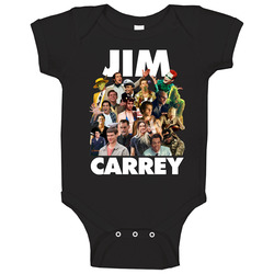 Jim Carrey Favorite Hollywood Celeb Canadian Actor Mashup Fan Gift Baby One Piece Jim Carrey Favorite Hollywood Celeb Canadian Actor Mashup Fan Gift Baby One Piece