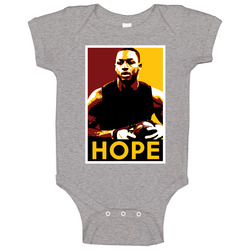 Antonio Gibson Washington Football Hope Fan Baby One Piece Antonio Gibson Washington Football Hope Fan Baby One Piece