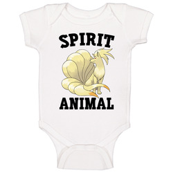 Ninetales Is My Spirit Animal Baby One Piece