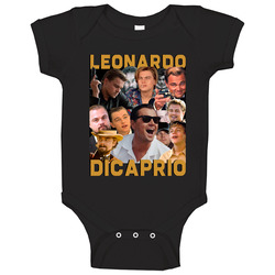 Leonardo Dicaprio Movies Mashup Hollywood Actor Fan Baby One Piece Leonardo Dicaprio Movies Mashup Hollywood Actor Fan Baby One Piece
