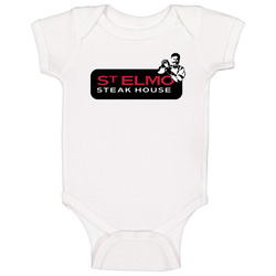 St Elmo Steakhouse Indiana's Most Famous Restaurant Baby One Piece St Elmo Steakhouse Indiana's Most Famous Restaurant Baby One Piece