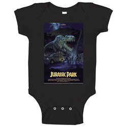 Jurassic Park Vintage T Rex 1993 Baby One Piece Jurassic Park Vintage T Rex 1993 Baby One Piece