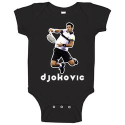 Novak Djokovic Serbia Tennis Baby One Piece Novak Djokovic Serbia Tennis Baby One Piece