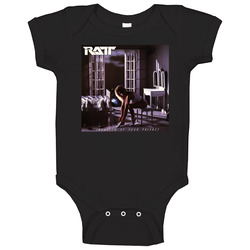 Ratt Invasion Of Your Privacy Album Baby One Piece Ratt Invasion Of Your Privacy Album Baby One Piece
