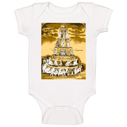 Capitalism Pyramid system vintage DARYL Baby One Piece Capitalism Pyramid system vintage DARYL Baby One Piece