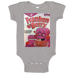 Frankenberry Box Greatest Cereal Of All Time Breakfast Fan Foodie Worn Look Baby One Piece Frankenberry Box Greatest Cereal Of All Time Breakfast Fan Foodie Worn Look Baby One Piece